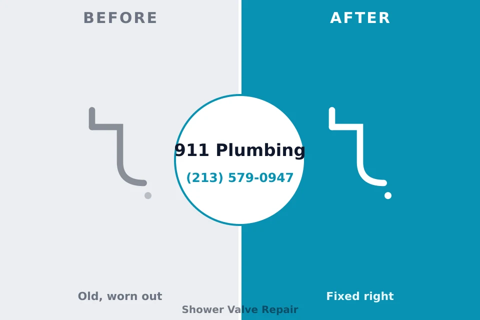 Before and after: plumbing company Mill Bay, AK